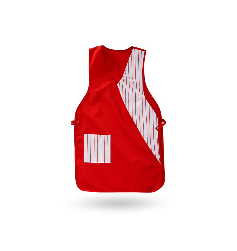 Tabliers: Cape Iris + rouge/blanc