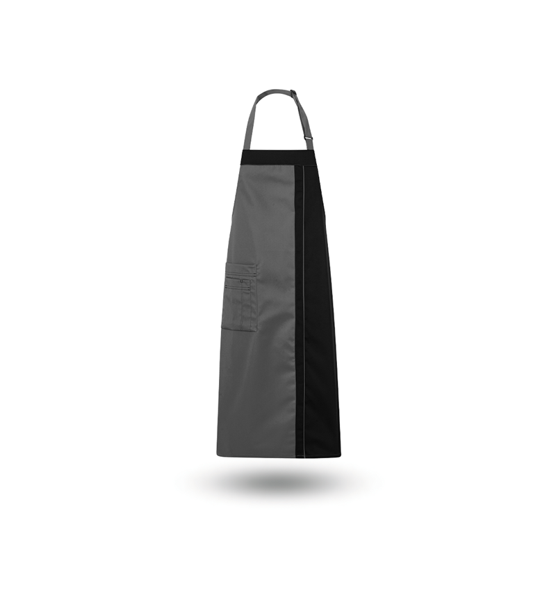 Aprons: Bib Apron Steyr + grey/black