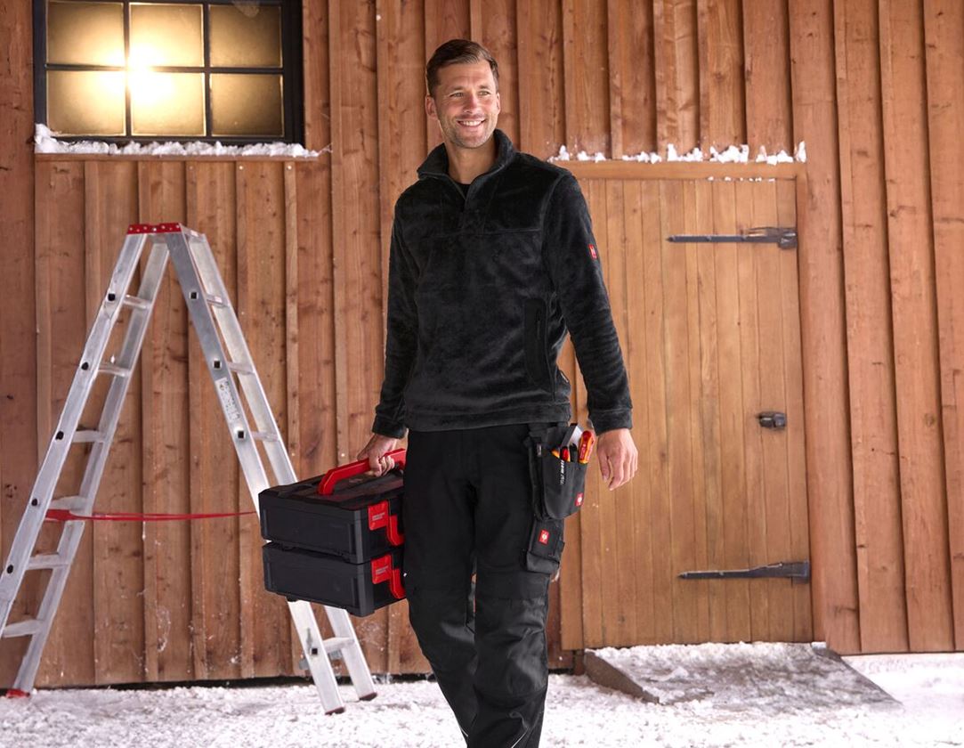 Hauts: e.s. Pull camionneur Highloft + noir 1