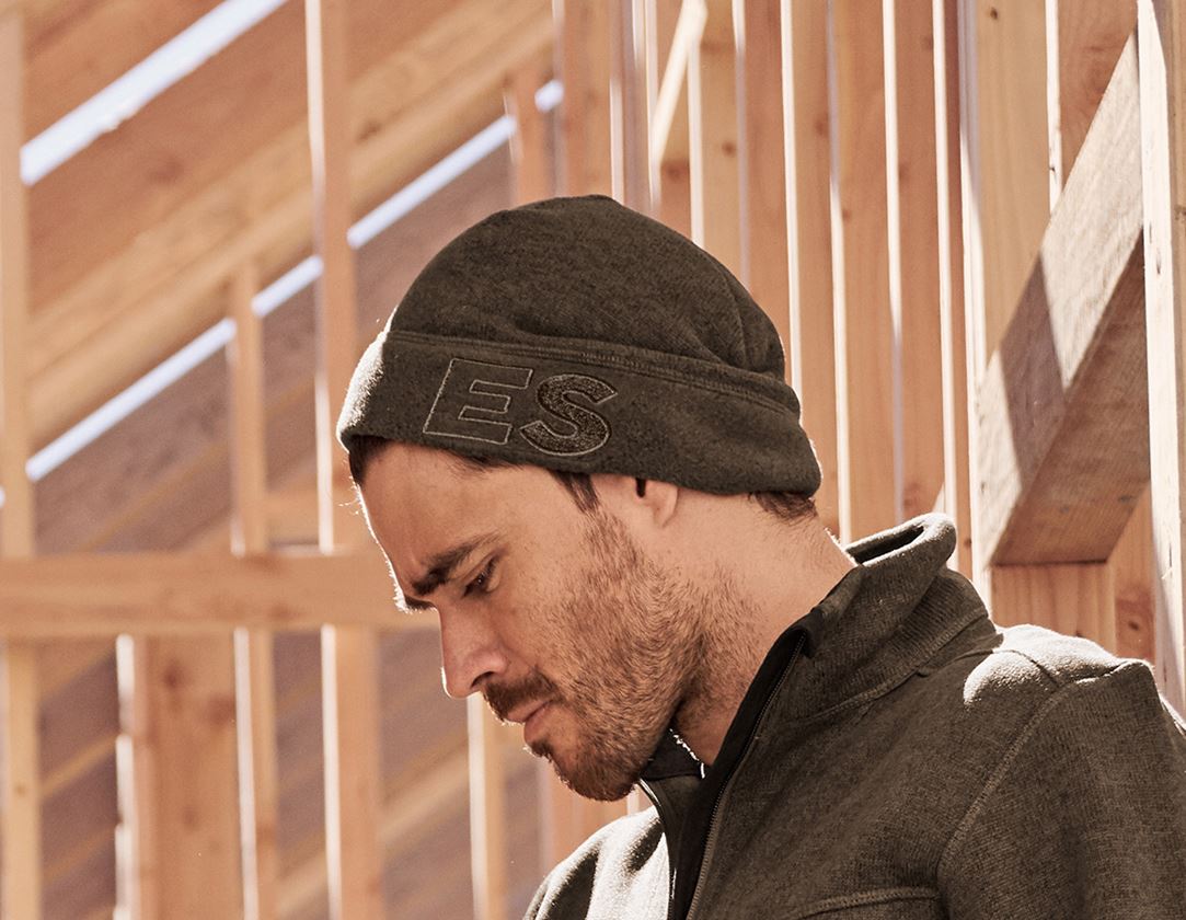 Accessoires: e.s. Bonnet therma-plus + noisette mélange