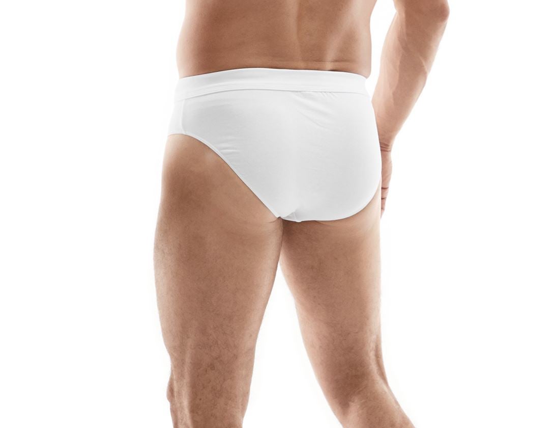 Sous-vêtements | Vêtements thermiques: Slip Active + blanc 1