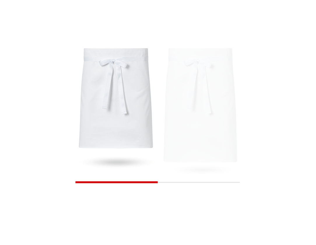 Aprons: Three-Pack Short Aprons + white