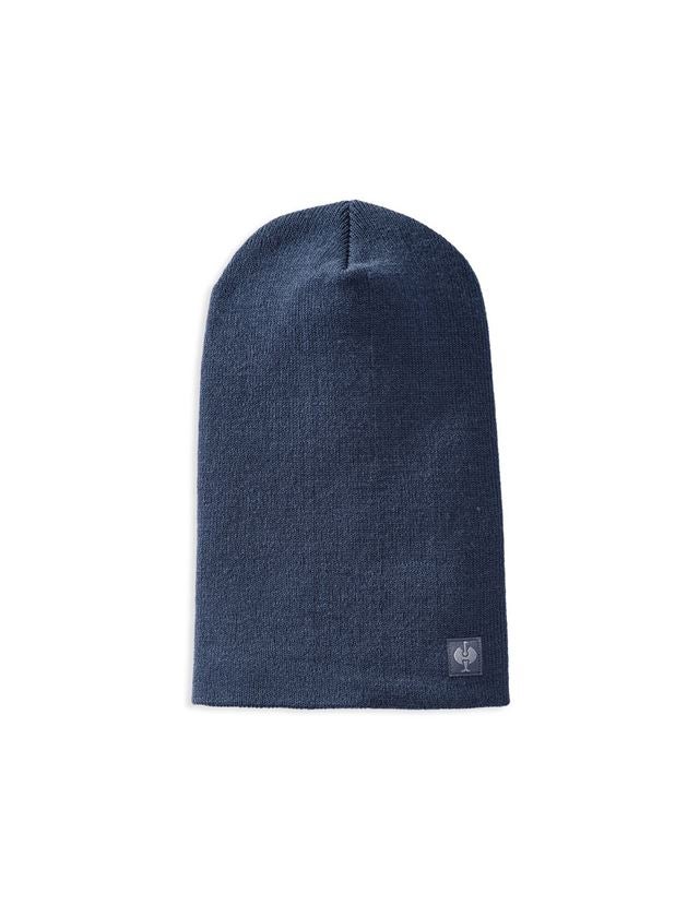 Topics: Knitted hat e.s.motion ten + slateblue