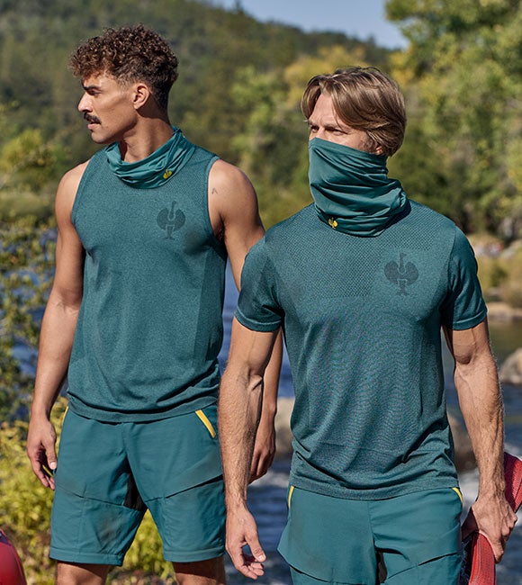 Multifunctional scarf UV e.s.trail