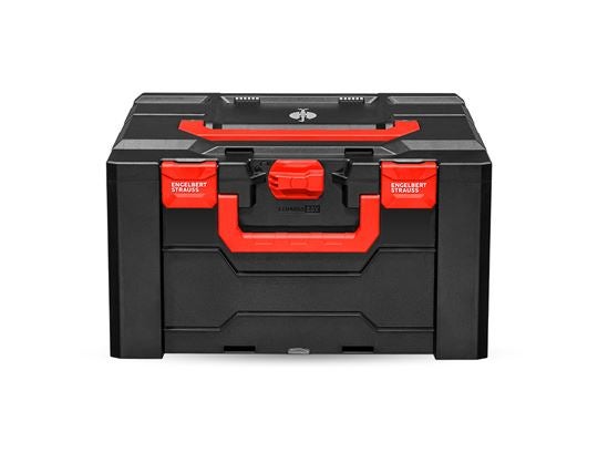 Fő nézet, STRAUSSbox 280 large, fekete/piros