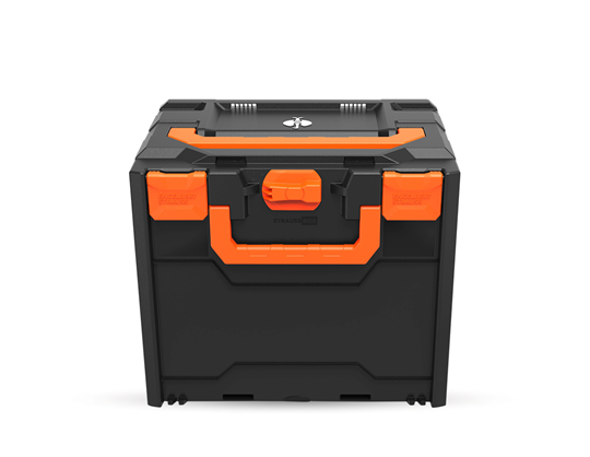 Fő nézet, STRAUSSbox 340 midi Color, láthatósági narancs