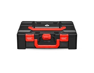 Fő nézet, STRAUSSbox 145 large, fekete/piros