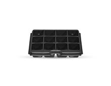 Fő nézet, STRAUSSbox 118 midi tool insert, 12 rekesz