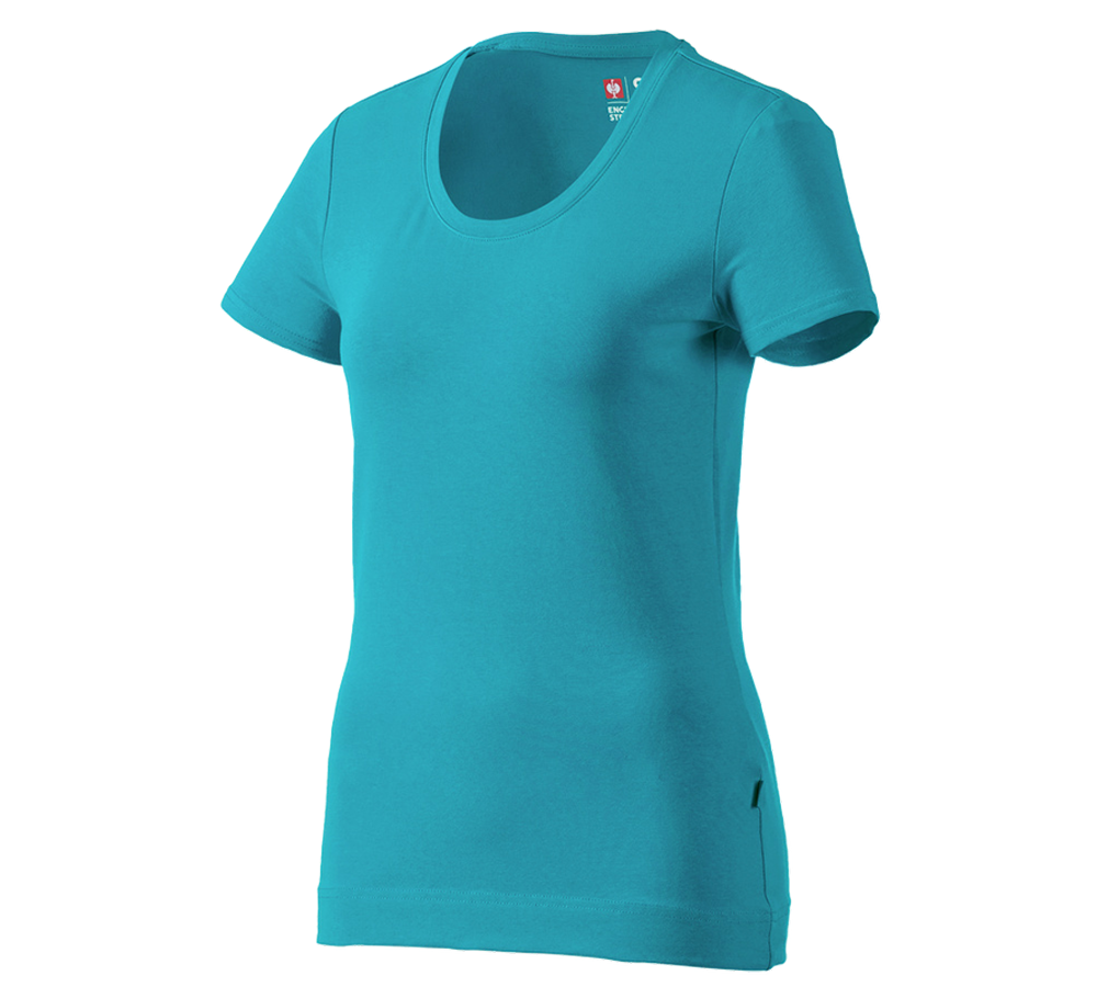 Pólók és egyebek: e.s. póló cotton stretch, női + óceán