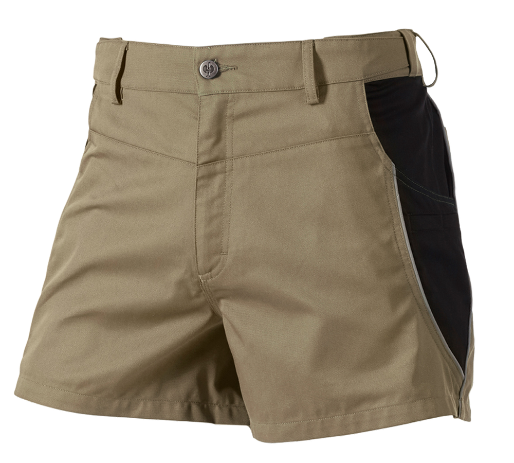 Nadrágok: X-rövidnadrág e.s.active + khaki/fekete