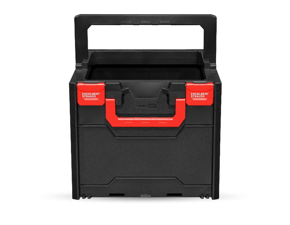 STRAUSSbox rendszer: STRAUSSbox 340 midi tool carrier szerszámosláda