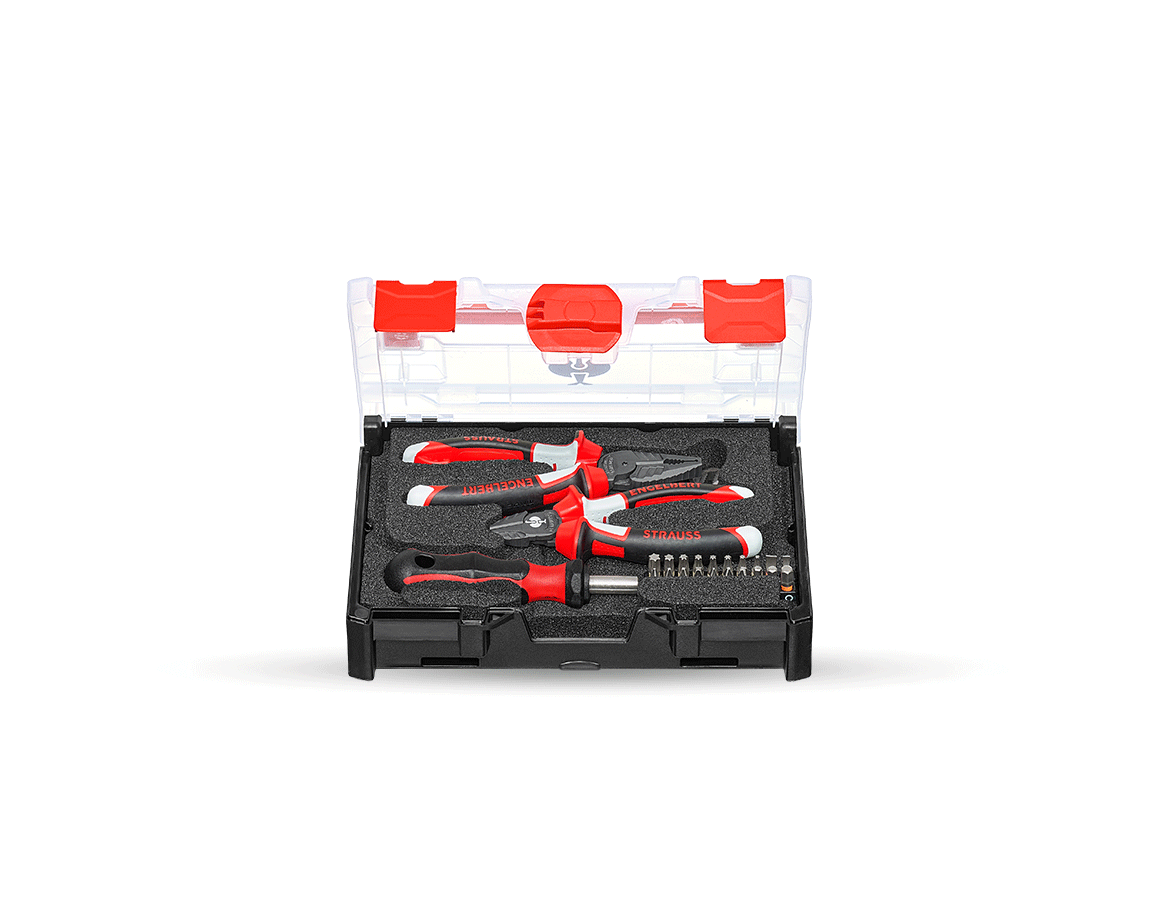 STRAUSSbox rendszer: Erőfogó-készlet + STRAUSSbox mini