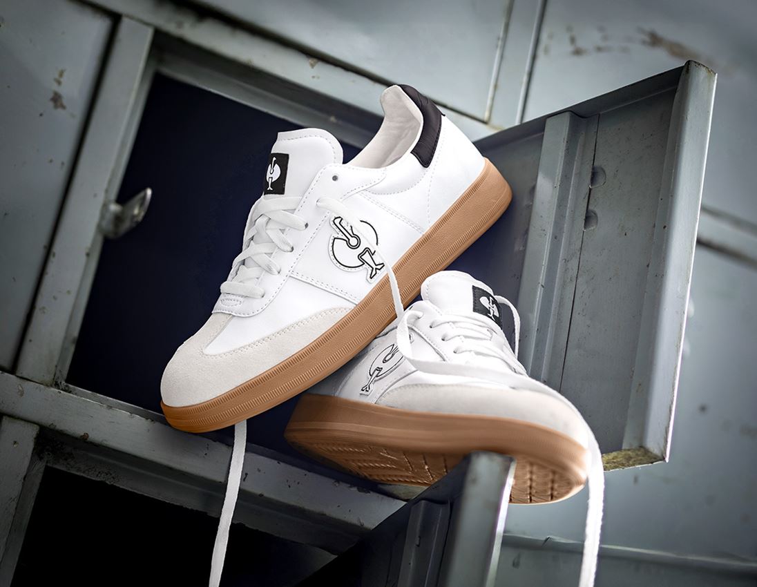 S1: S1 munkavédelmi cipő e.s. Brooklyn low + fehér 2