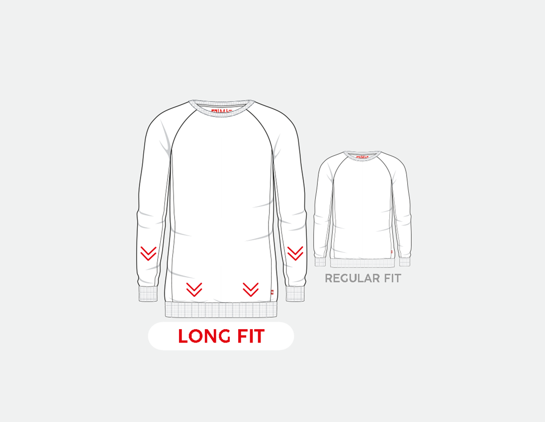 Pólók és egyebek: e.s. melegítőfelső cotton stretch, long fit + tűzpiros 1