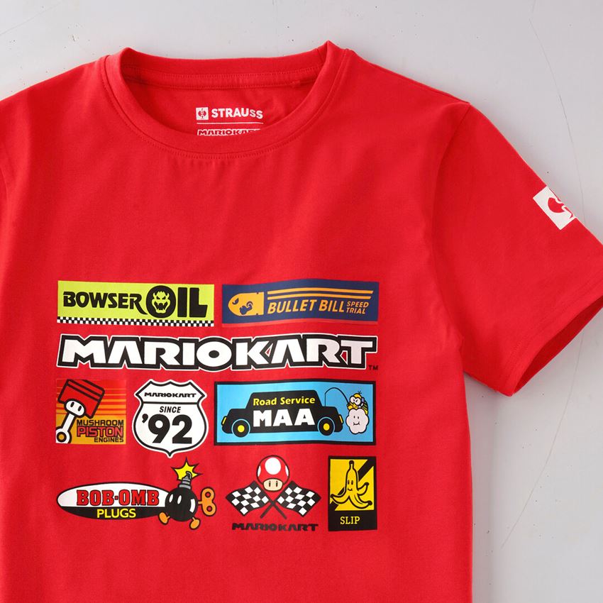 Együttműködések: Mario Kart póló, gyermek + strauss-piros 2