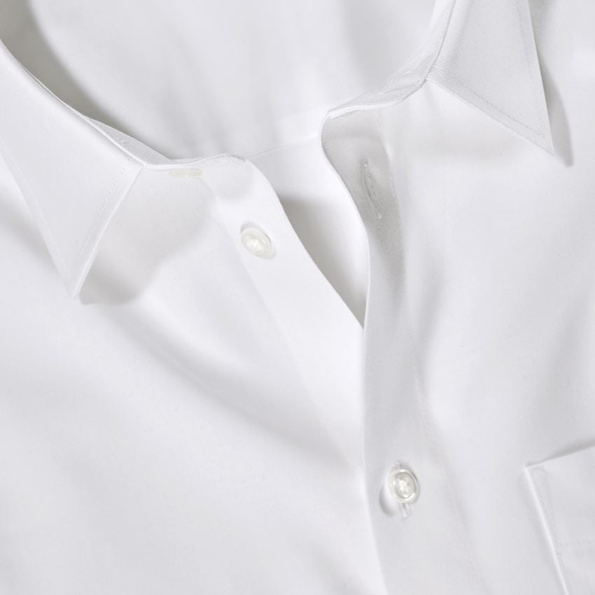 Pólók és egyebek: e.s. üzleti ing cotton stretch, regular fit + fehér 3