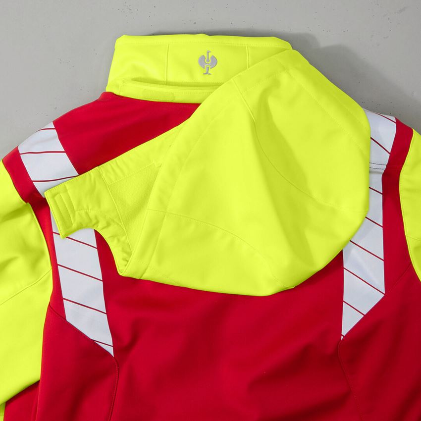 Dzsekik: Láthatósági téli softshell parka e.s.motion 24/7 + piros/láthatósági sárga 2
