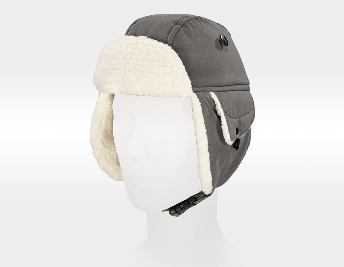 Tartozékok: e.s. téli sapka cotton touch + titán