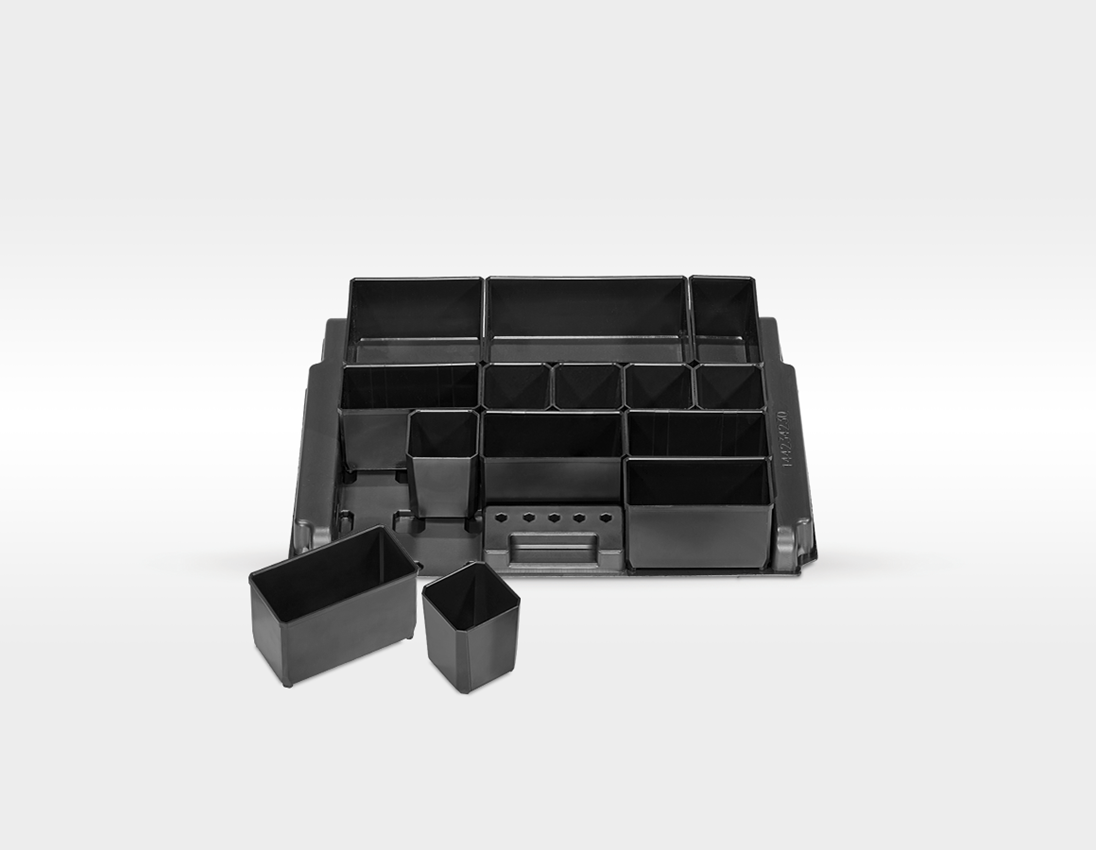 STRAUSSbox rendszer: STRAUSSbox 118 midi szerszámosdobozok, 14 doboz 1