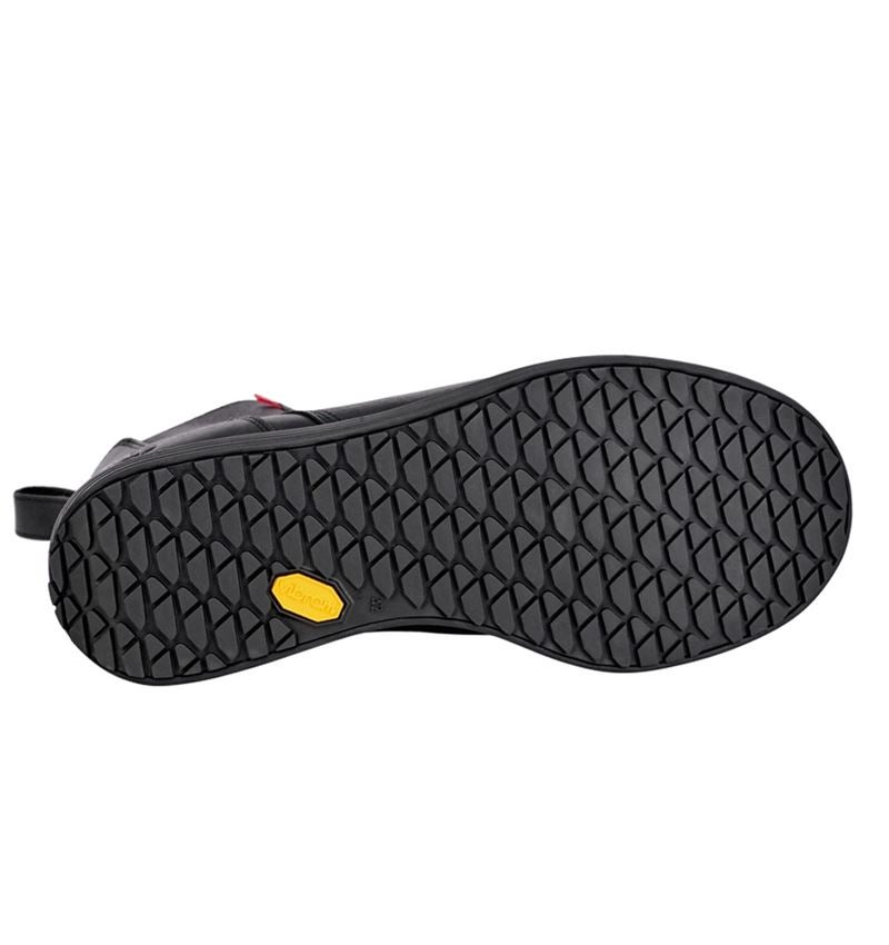 O1: O1 munkacipő e.s. Amarillo mid + fekete 6