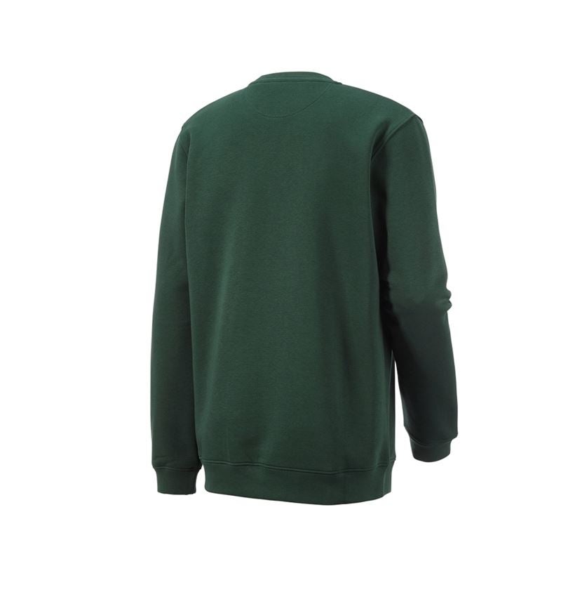Pólók és egyebek: e.s. melegítőfelső poly cotton, long fit + zöld 4