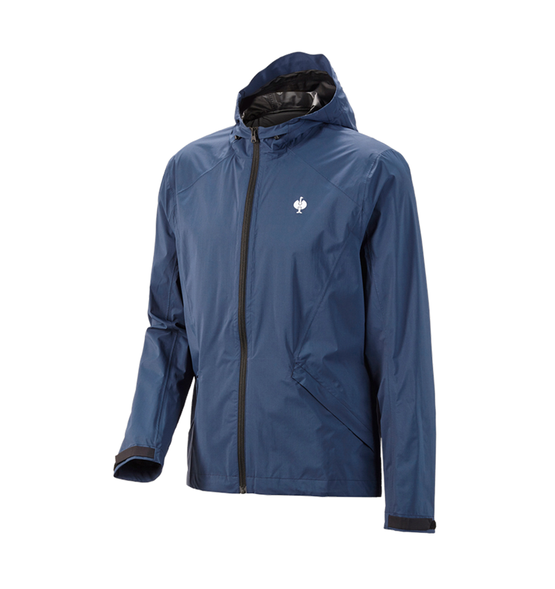 Dzsekik: Széldzseki light-pack e.s.trail + mélykék/fehér