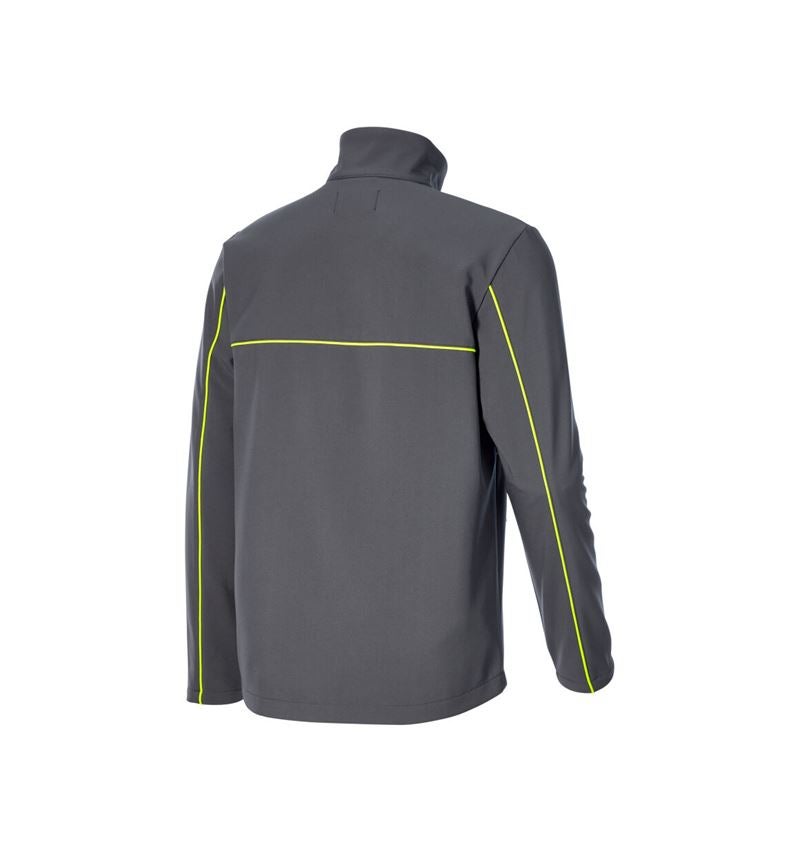 Dzsekik: Softshell dzseki e.s.line.core + szénszürke/láthatósági sárga 6