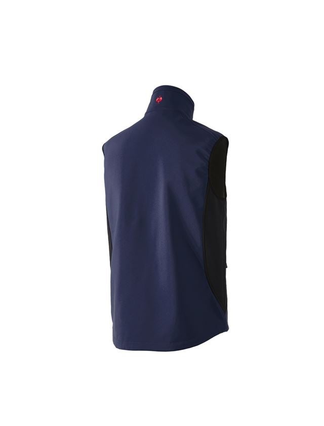 Mellények: Softshell mellény dryplexx® softlight + sötétkék/fekete 5