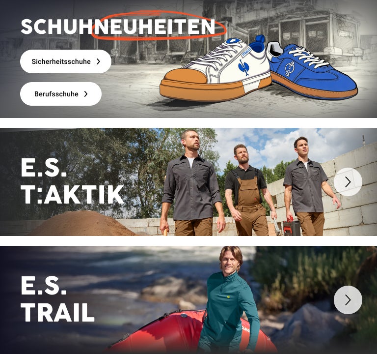 Skizze von Schuhneuheiten