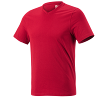 e.s. T-Shirt cotton V-Neck