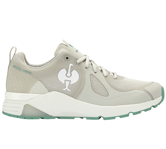 Hauptansicht, O1, O1 Berufsschuhe e.s. Chete, warmsilber/malachitgrün