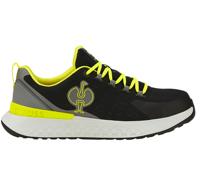 Hauptansicht, SB, SB Sicherheitshalbschuhe e.s. Comoe low, schwarz/acidgelb