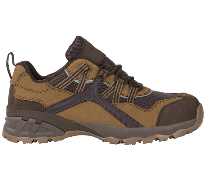 Vista principale, S1, e.s. S1 scarpe basse antinfortunistiche Pallas low, nocciola/castagna
