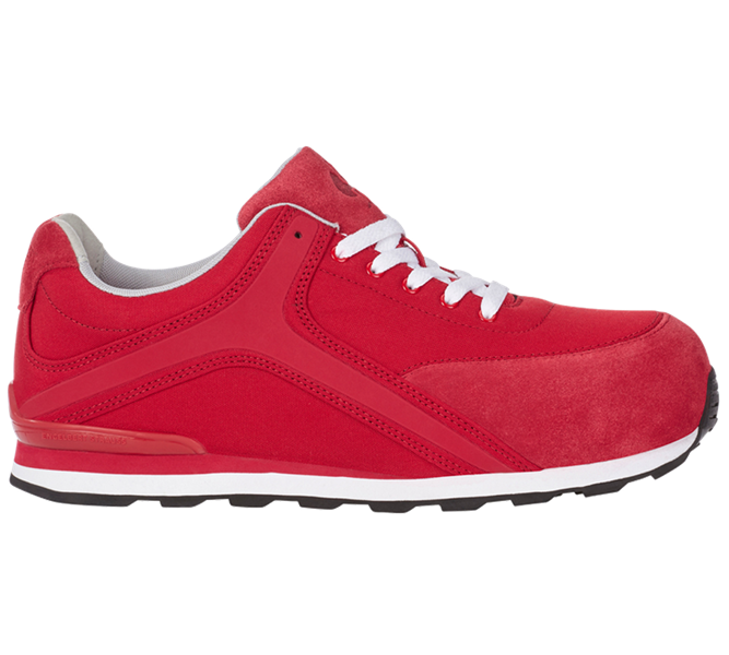 Vista principale, Safety Trainers, e.s. S1P scarpe basse antinfortunistiche Sutur, rosso fuoco