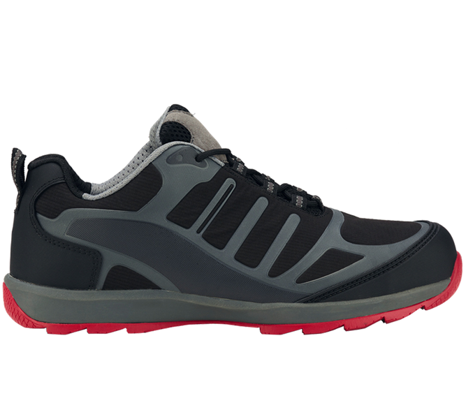 Vista principale, S1, S1 scarpe basse antinfortunistiche Tripoli, nero/grigio