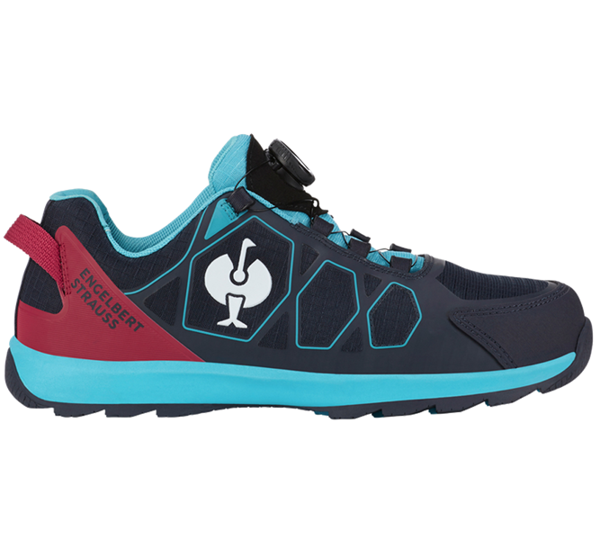Vista principale, Scarpe, S1 scarpe basse antinfortun. e.s. Baham II low, blu profondo/blu nizza