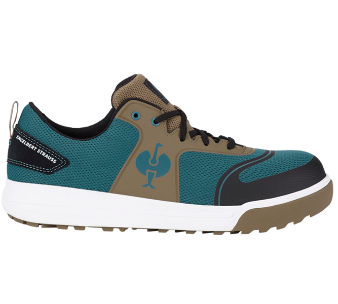 Hauptansicht, Schuhe, S1 Sicherheitshalbschuhe e.s. Vasegus II low, dunkelcyan