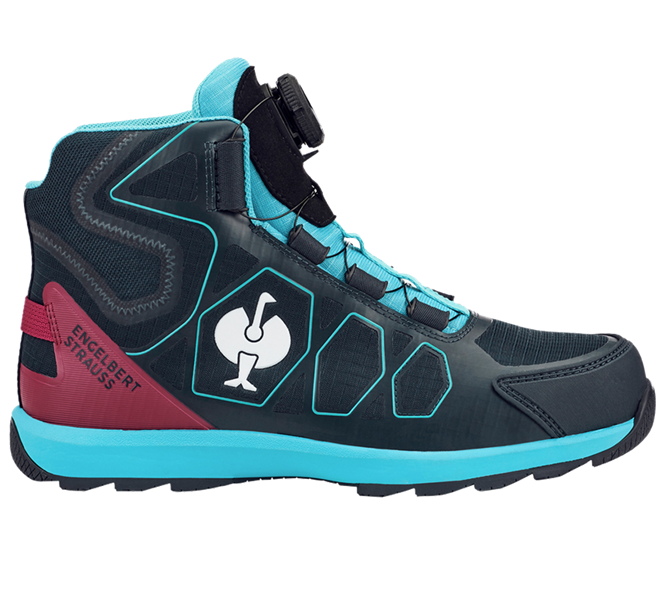 Hauptansicht, Sicherheitsschuhe, S1P Sicherheitsschuhe e.s. Baham II mid, tiefblau/nizzablau