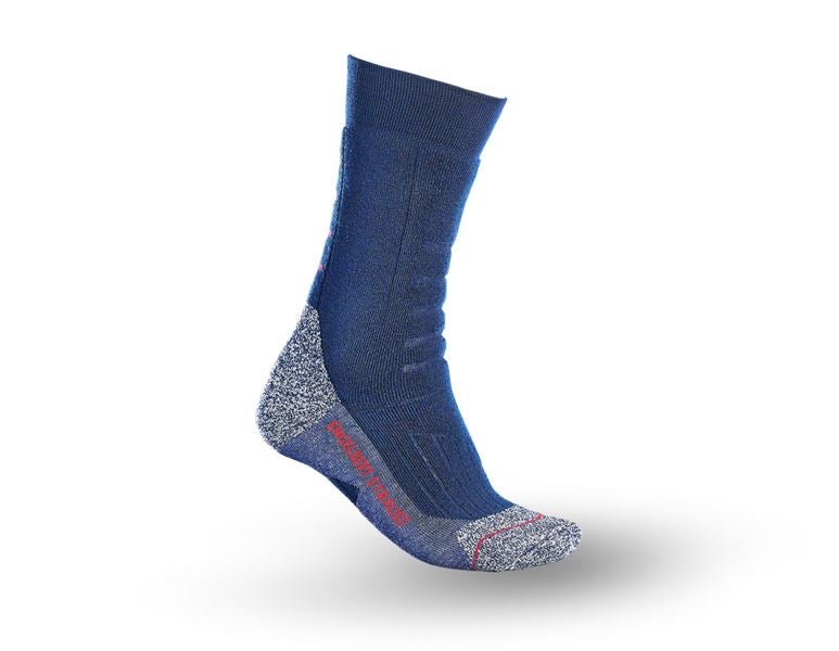Vista principale, Calze | Calzini, e.s. calze Allround Function x-warm/high, blu scuro