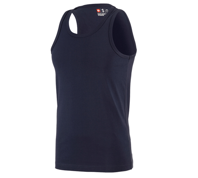 Hauptansicht, Shirts & Co., e.s. Athletic-Shirt cotton, dunkelblau
