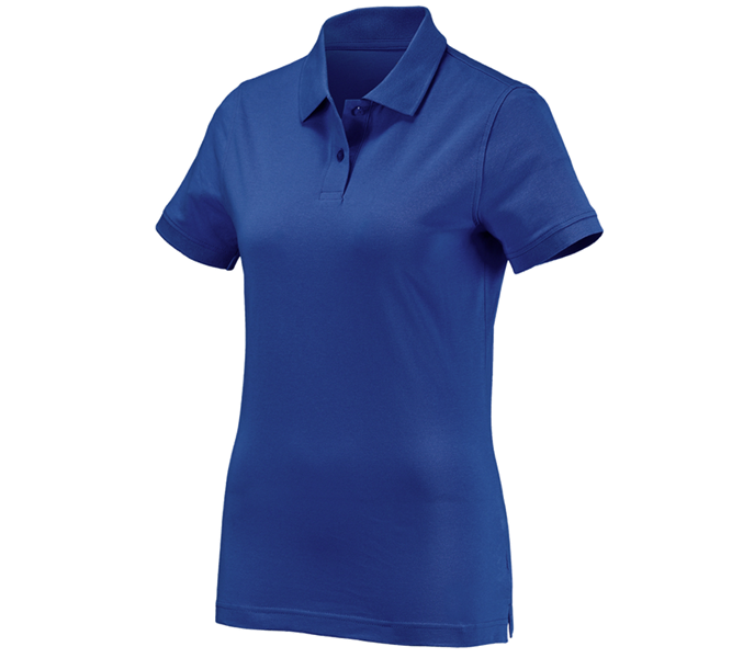 Hauptansicht, Shirts & Co., e.s. Polo-Shirt cotton, Damen, kornblau