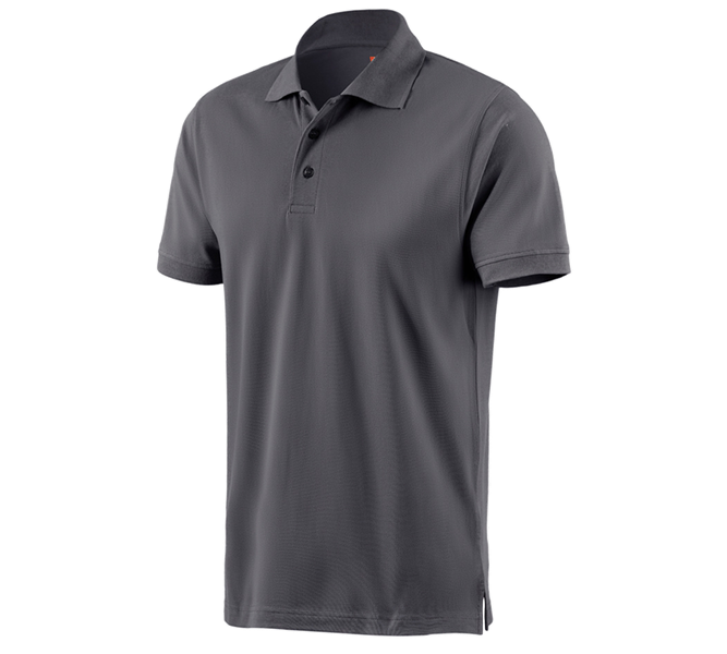 Hauptansicht, Bekleidung, e.s. Polo-Shirt cotton, anthrazit