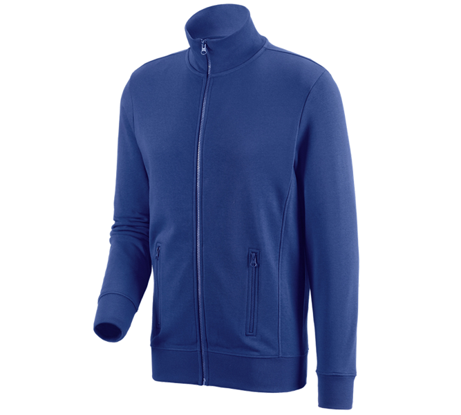 Vista principale, Basics, e.s. felpa aperta poly cotton, blu reale