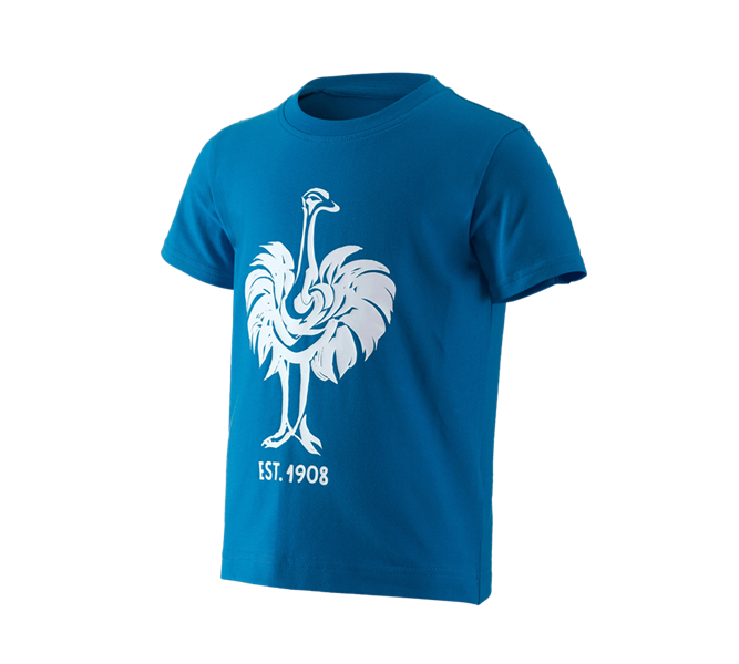 Hauptansicht, Shirts | Polos, e.s. T-Shirt 1908, Kinder, atoll/weiß