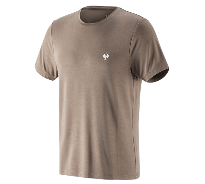 Vista principale, T-shirt, Maglia in modal e.s. ventura vintage, terra d'ombra