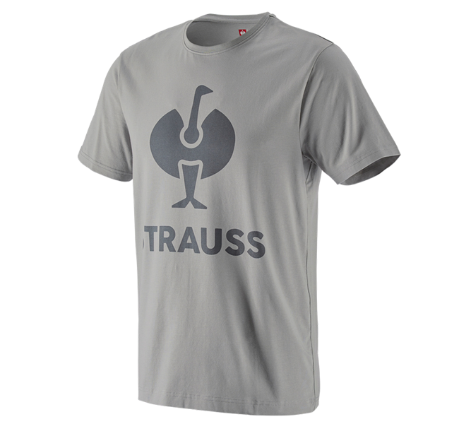 Hauptansicht, e.s.concrete, T-Shirt e.s.concrete, perlgrau