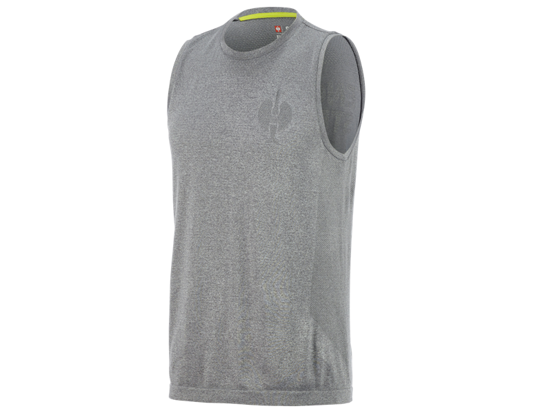 Hauptansicht, T-Shirts, Athletik-Shirt seamless e.s.trail, basaltgrau melange