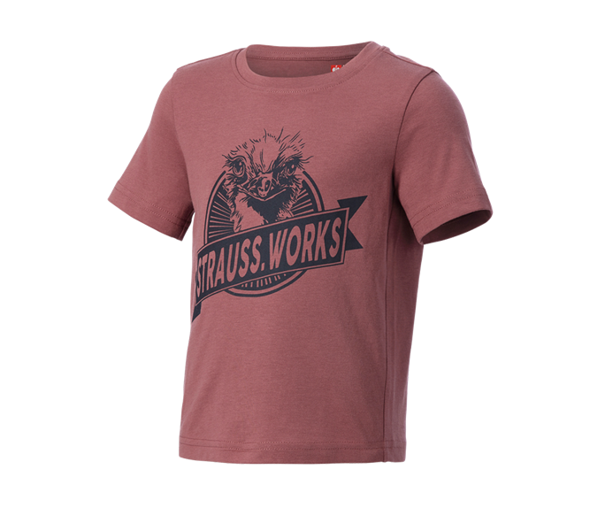 Vista principale, Maglie | Pullover | T-Shirt, T-shirt e.s.iconic works, bambino, rosso ossido
