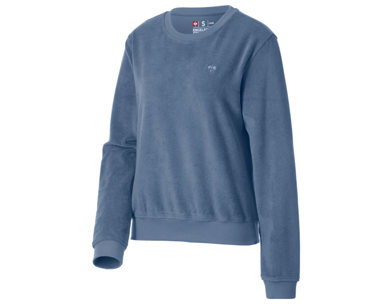 Hauptansicht, Homewear | Pyjamas, e.s. Sweatshirt Terry, Damen, nordicblau