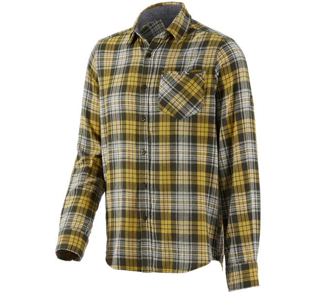 Hauptansicht, Shirts & Co., Karohemd e.s.vintage, tarngrün kariert